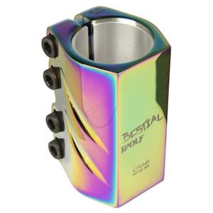 crabrainbow-collier-de-serrage-4-vis-bestial-wolf-raimbow-32-35-mm