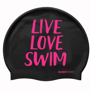 25087804-bonnet-de-bain-en-silicone-buddyswim-lls-black-pink-tu