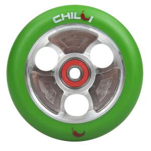 ch-wh1263-roue-de-trottinette-gomme-moyeu-alu-chilli-vert-100-mm