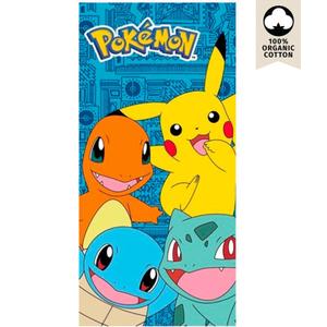 8436580114578-serviette-de-plage-en-coton-educa-borras-pokemon-multicolore-140x70-cm