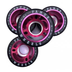 fms050-pack-de-4-roues-de-roller-famus-wheels-rose-56x29-mm-98a