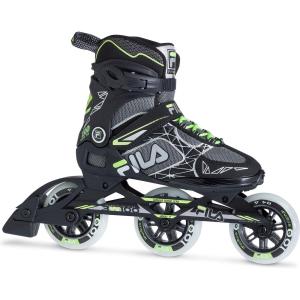 legp100w-rollers-femme-fila-legacy-pro-100-noir-gris-vert
