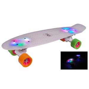 12134-planche-de-skate-enfant-hudora-retro-rainglow-57x15-cm