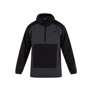 mjk0002560-h006-sweatshirt-a-capuche-hurley-phantom-plus-packable-anorak-ii-dk-stone-grey