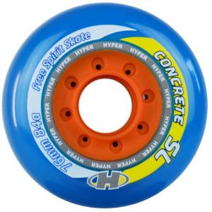 hy4whcs7684tb-roue-de-roller-hyper-concrete-sl-x4-transparent-blue-76-mm-84a