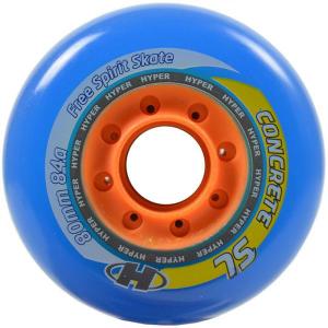 hy4whcs8084tb-roue-de-roller-hyper-concrete-sl-x4-transparent-bleu-76-mm-84a