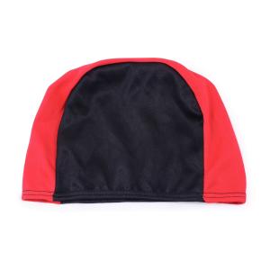 m600106-bonnet-de-bain-polyester-megaform-noir-rouge-22x19-cm