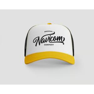 na-nav25cap-casquette-trucker-edition-2025-navicom-blanc-jaune-noir-tu