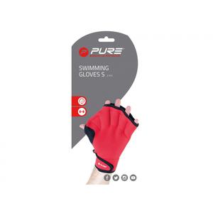 p2i200240-lot-de-2-paires-de-gants-de-natation-pure2improve-rouge-noir-s