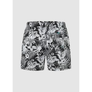 pmb10390-999-short-de-bain-pepe-jeans-hibiscus-black