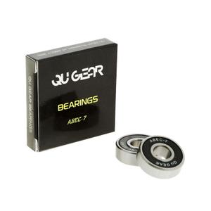 beab7x4-roulements-qu-gear-abec-7-2rs-x4-argente-noir-tu