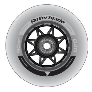 06953300080-kit-de-roues-de-roller-et-roulement-rollerblade-90mm-sg9-clear-tu