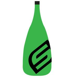 hc200-004-pagaie-en-fibre-de-verre-safe-waterman-plus-green-175x23-cm