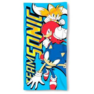8435631339830-serviette-de-plage-microfibre-sega-sonic-the-hedgehog-turquoise-jaune-bleu-70x140-cm