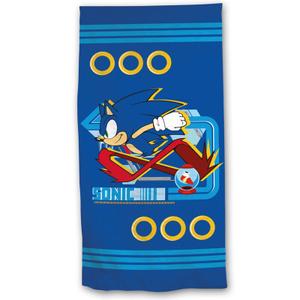 8436580115803-serviette-de-plage-microfibre-sega-sonic-the-hedgehog-bleu-rouge-140x70-cm