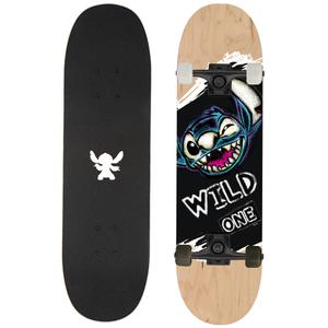 59199-planche-de-skate-seven-stich-noir-marron-31-x8-70x20cm