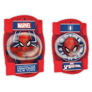 8023-genouilleres-et-coudieres-enfant-seven-spider-man-rouge-tu