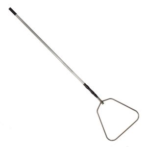 21102-perche-de-sauvetage-reglable-softee-equipment-argente-noir-tu