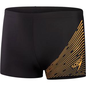 11354-16905-boxer-de-bain-speedo-eco-medley-logo-ecorce-noire-mandarine