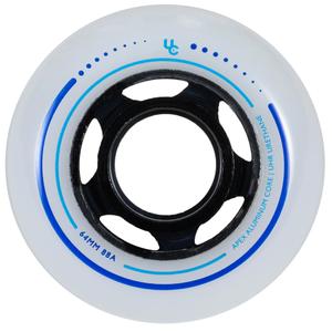 406193-roue-de-roller-undercover-apex-x4-blanc-bleu-64-mm-90a
