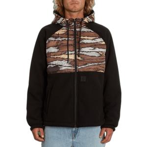 a5832200-bab-sweatshirt-a-capuche-zippe-molleton-volcom-muzzer-tripper-bark-brown