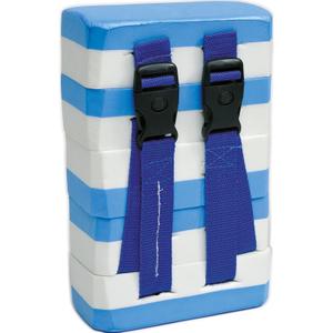 a1100474-ceinture-natation-bebe-5-pains-wdk-partner-bleu-blanc-36x6x14-5-cm
