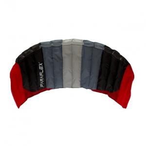 wsparase21-aile-de-kitesurf-wolkensturmer-paraflex-noir-rouge-beige-210-cm