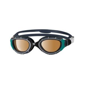 461046-bkgnpcp-lunettes-de-natation-polarisee-zoggs-predator-flex-ultra-black-green