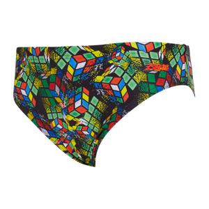 463411-macu-bas-de-maillot-de-bain-enfant-zoggs-racer-magic-cube-print