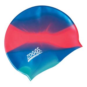 465012-blrd-bonnet-de-bain-en-silicone-multicolore-enfant-zoggs-blue-red-aqua-tu